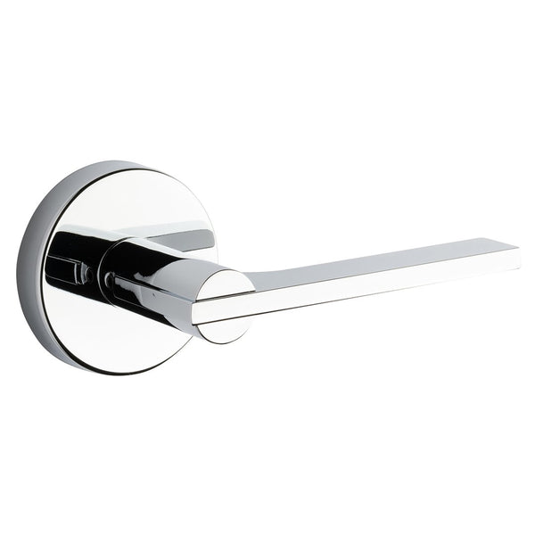 30-D007434PC Arc Deco Lever Passage Polished Chrome Round Rose