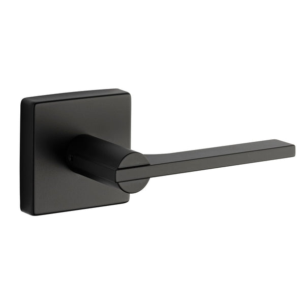 30-754BLK Arc Deco Lever Dummy Black Square Rose
