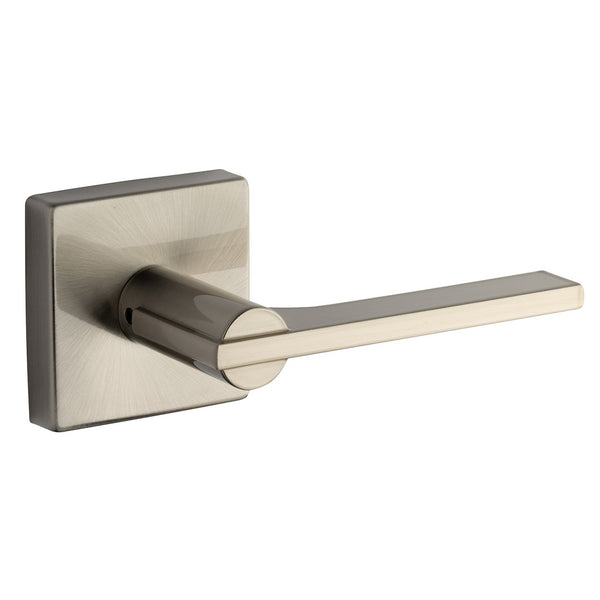 30-754SN Arc Deco Lever Dummy Satin Nickle Square Rose