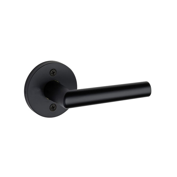 33-904BLK Cross Flow Lever Dummy Black Round Rose