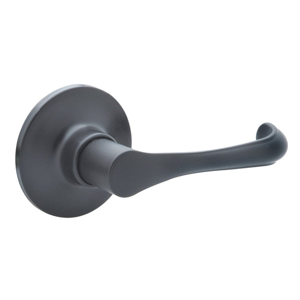 33-D9534BLK Provence Lever Passage Black Round Rose