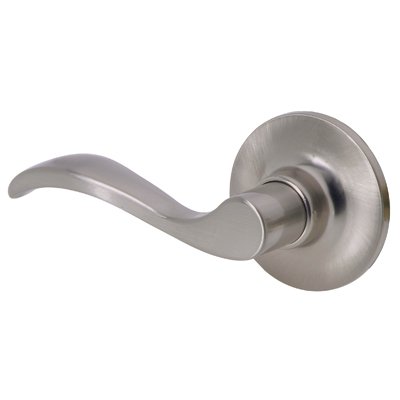 33-D00604SNL Bristol Lever Dummy LH Satin Nickle Round Rose
