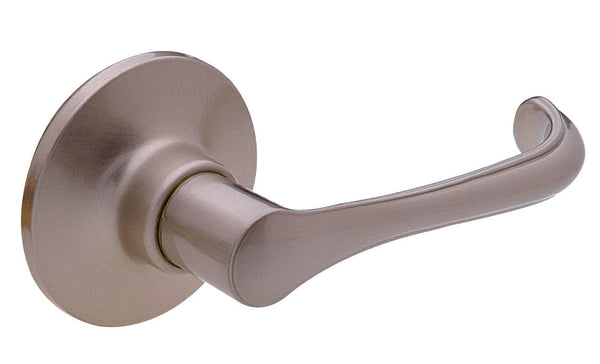 33-D9634 Provence Lever Passage Satin Nickle Round Rose