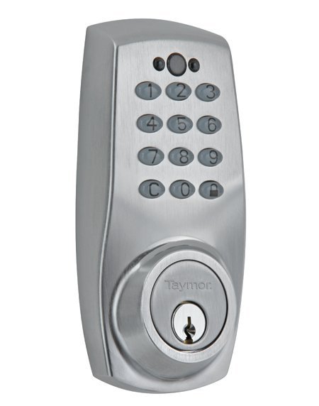 34-FV4068 Concierge 300 Deadbolt Keyed Satin Nickle 