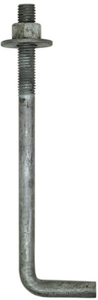 Simpson Strong-Tie L-Shape Anchor Bolt - Galvanized Steel - 0.5-in x 8-in