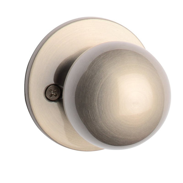 36-4211SN Basic Ball Knob Dummy Satin Nickle Round Rose
