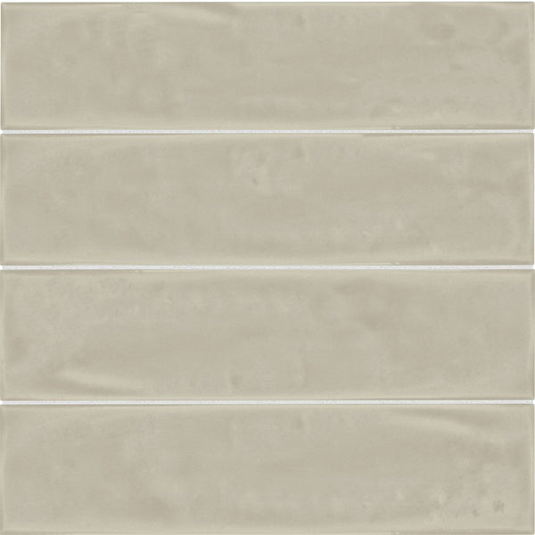 Anatolia 3 x 6 in (7.5 x 15 cm) Marlow Glossy Pressed Glazed Ceramic, EARTH
