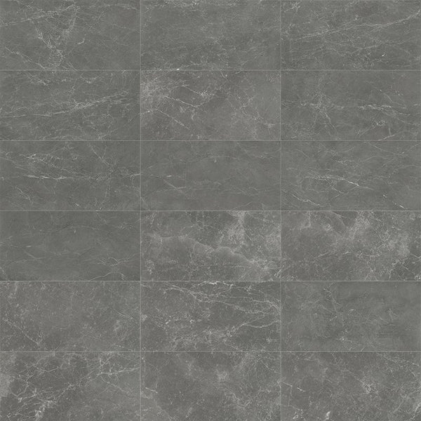 Anatolia 3 x 9 in (7.5 x 22.9 cm) Stark Carbon Polished Marble