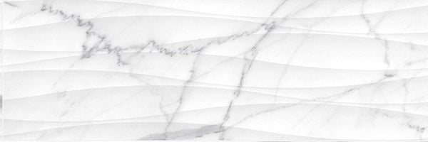 Anatolia 12 x 36 in (30 x 90 cm) Alto Raffino Matte Rectified Glazed Ceramic, STATUARIO