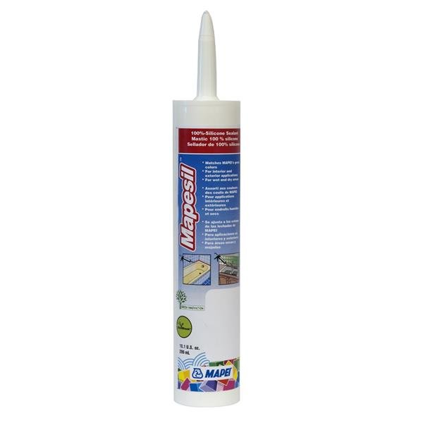 MAPEI 299mL Mapesil T Silicone Kitchen and Bathroom Caulk - Alabaster