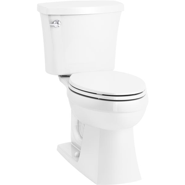 KOHLER Elliston Elongated White Toilet