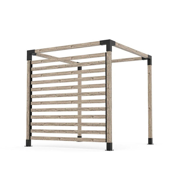 Toja Grid Any Size Pergola Kit with U Channels for 4x4 Wood Posts