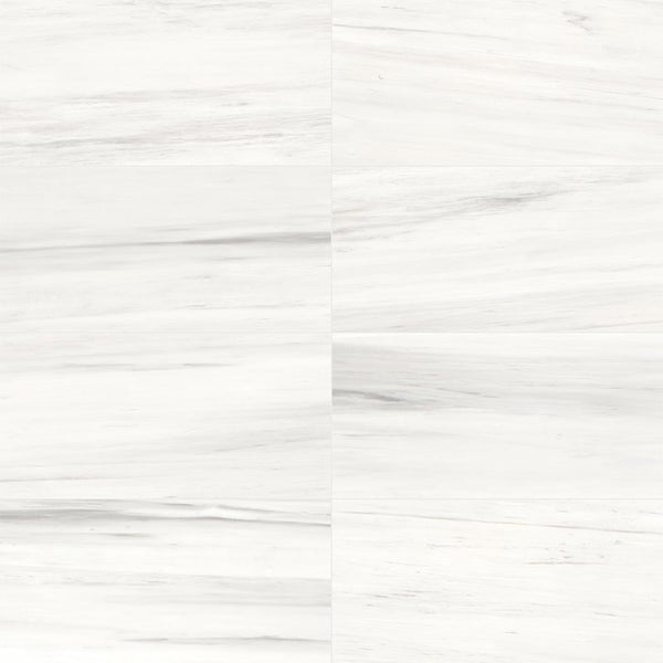 Anatolia 3 x 12 in (7.1 x 30 cm) Mayfair Polished Glazed Porcelain Bullnose, SUAVE