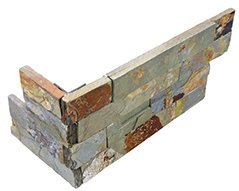 Anatolia 6 x 18 in (15 x 45 cm) Sierra Ledger Stone Assembled Corner