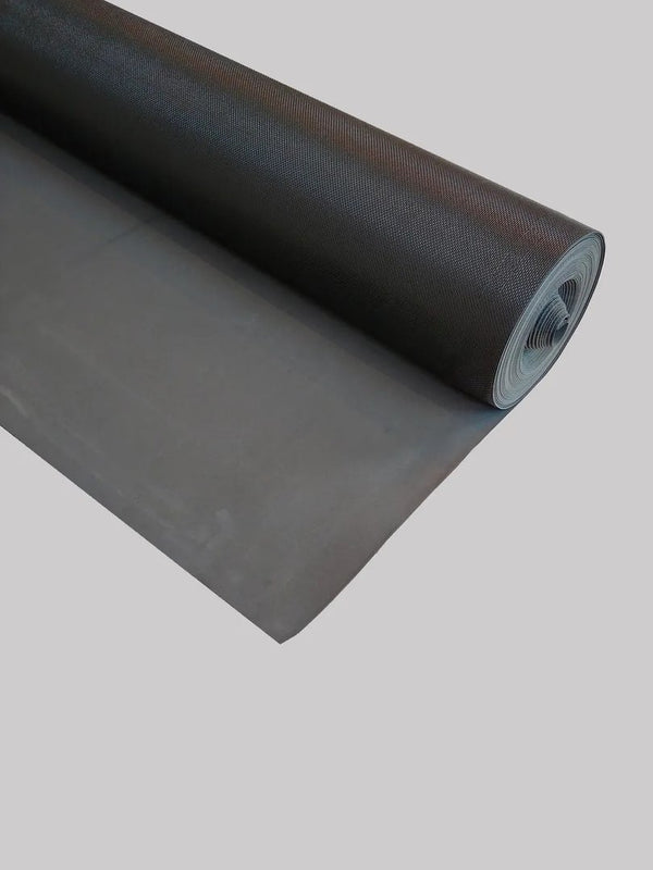 1867 Sono+ Underlayment Black 2 mm x 4' x 50'- with transparent film, 200 sqft/roll, F(IIC) - 58