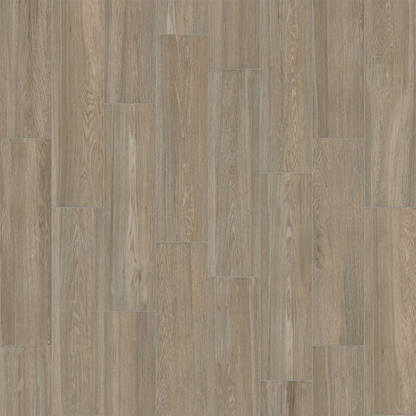 Anatolia 6 x 24 in (14.8 x 60.1 cm) Vintagewood Matte Pressed Glazed Porcelain, ASH