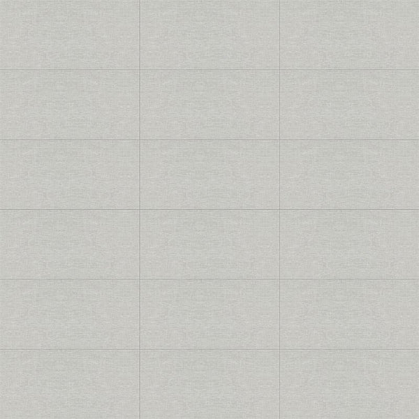 3 x 12 in (7.1 x 29.8 cm) Belgian Linen Matte Color Body Porcelain Bullnose, MIST