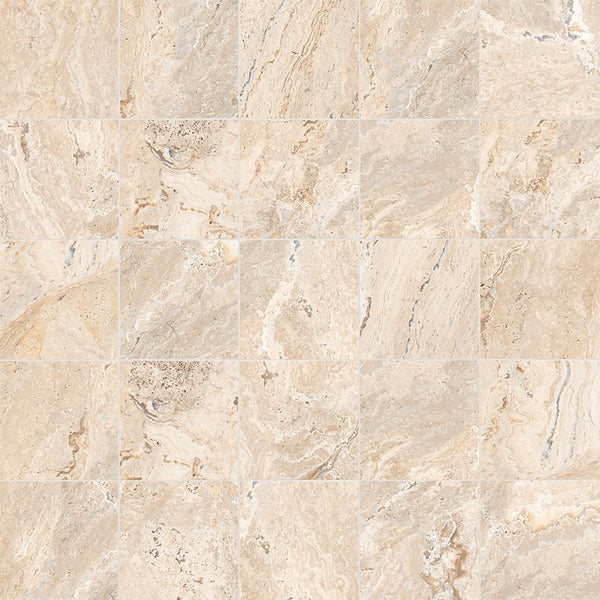 Anatolia 12 x 24 in (30 x 60 cm) Antico Matte Pressed Glazed Porcelain, SAND