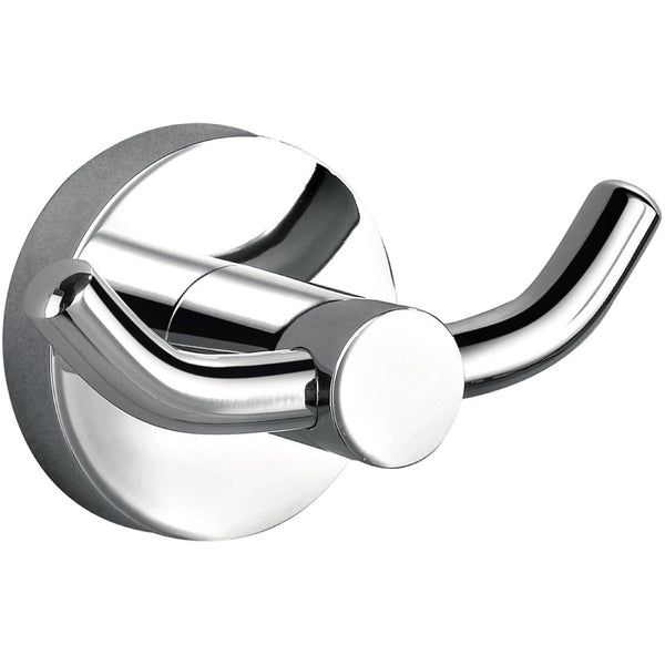 KubeBath Aqua Rondo Double Robe Hook
