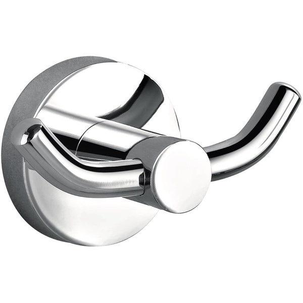 KubeBath Aqua Rondo Double Robe Hook