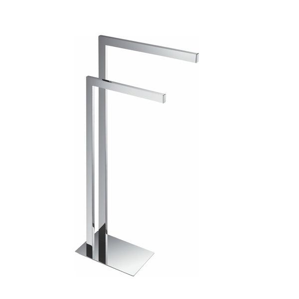 KubeBath Aqua Piazza Free Standing Towel Rack