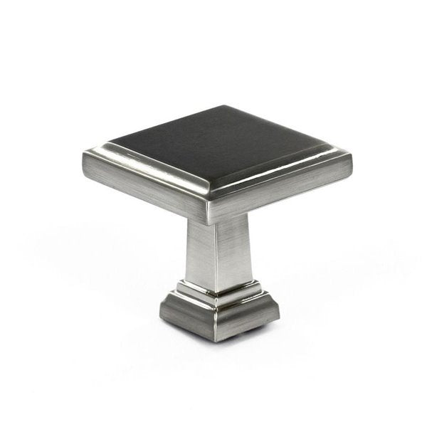 Richelieu Square Cabinet Knob (Brushed Nickel)