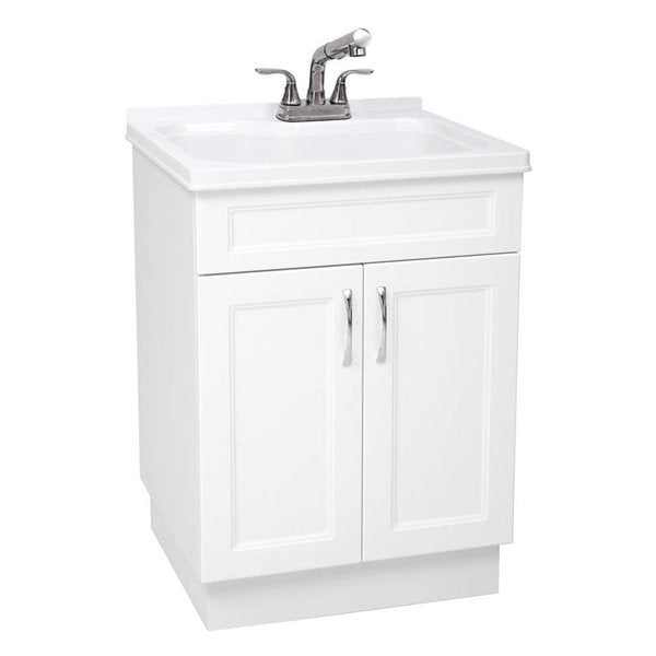 Transform Scratch-Resistant ABS Sink and Pull-Out Faucet Laundry Kit