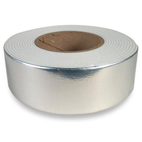 Climaloc 1/8-in x 2-in x 15-ft Silver Self-Adhesive Polypropylene Pipe Insulation Wrap