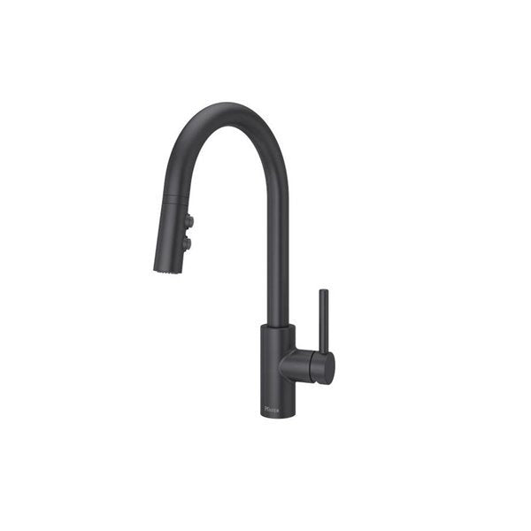 Pfister Fullerton 1-Handle Pull-down Matte Black Kitchen Faucet