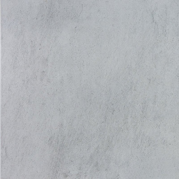 Anatolia 8 x 10 in (19.9 x 24.9 cm) Cinq Matte Pressed Glazed Ceramic, GREY