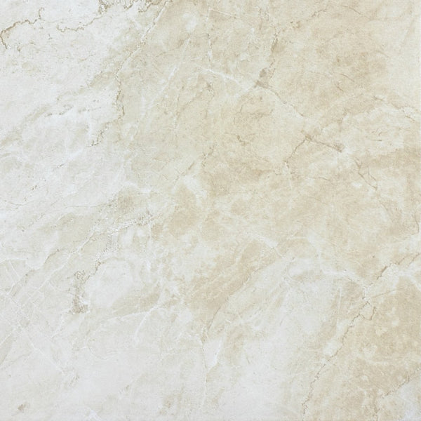 Anatolia 8 x 10 in (20 x 25 cm) Malena Glossy Pressed Glazed Ceramic, IVORY