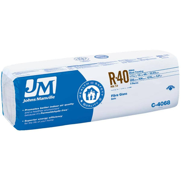 R-40 Fiberglass insulation for Attics - 16