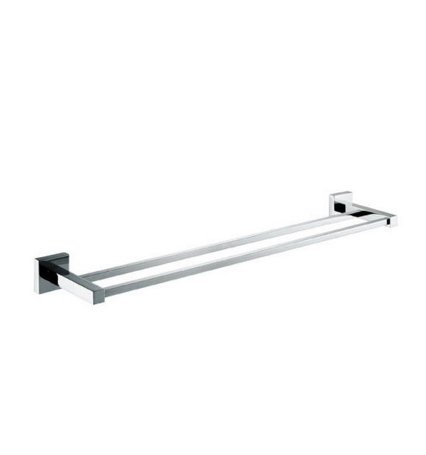 KubeBath Aqua Piazza Double Towel Bar