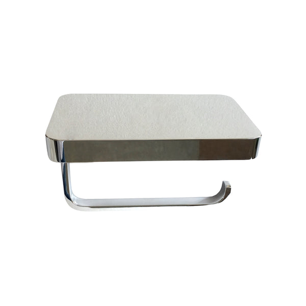 KubeBath Aqua Plato Toilet Paper Holder with Shelf
