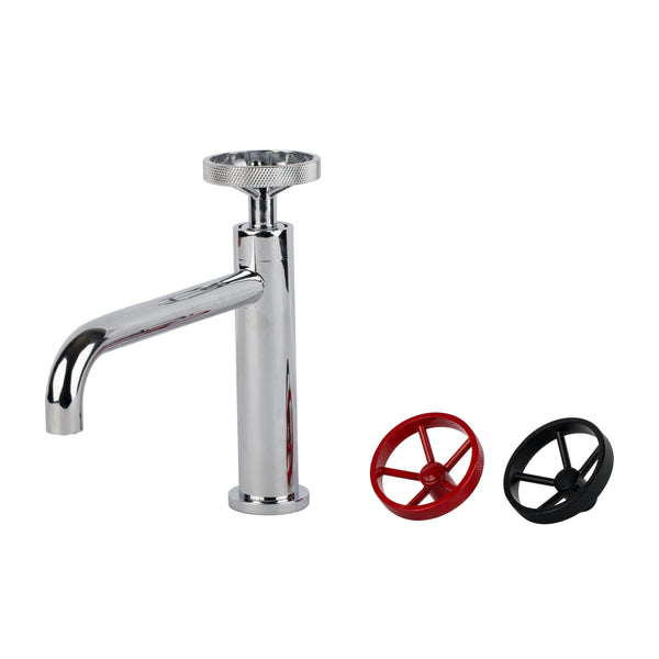 KubeBath Aqua Loft Single Lever Bathroom Vanity Faucet -Chrome