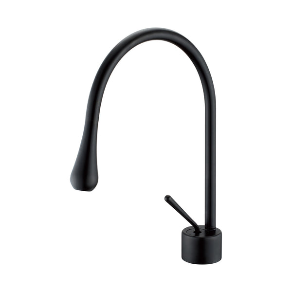 KubeBath Aqua Infinity Single Lever Faucet - Black