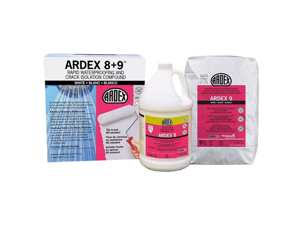Ardex 8+9 Rapid Waterproofing & Crack Isolation Compound - Convenient Kit