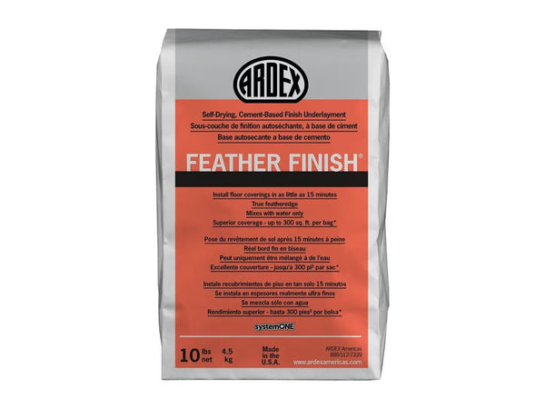 Ardex Feather Finish  - Self-Drying, Cement-Based Finish Underlayment
