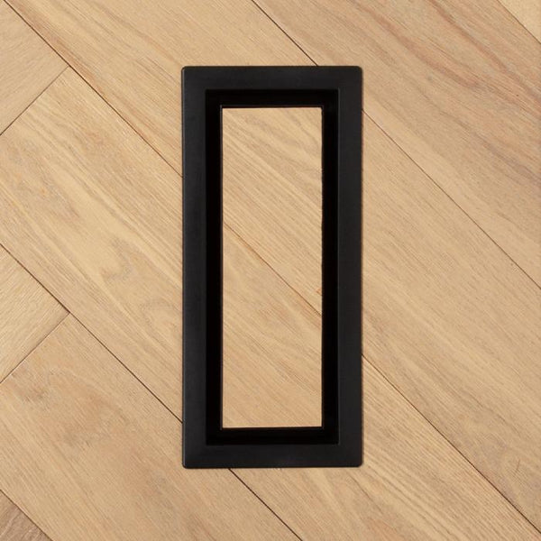 Fittes Lite Vent Cover - Black - 4” x 10