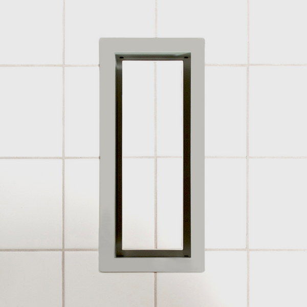 Fittes Lite Vent Cover - Grey - 4” x 10