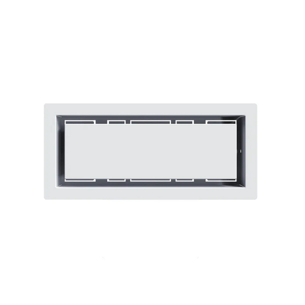 Fittes Framed Wall Vent Luxe Satin White 10