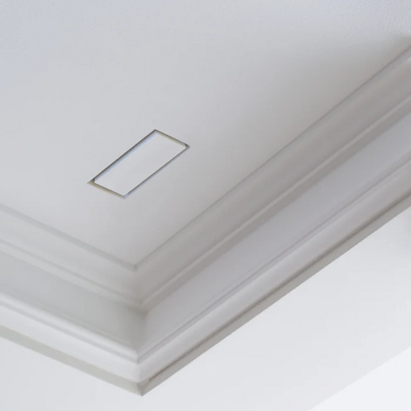 Fittes Flush Drywall Vent Luxe Satin White 6