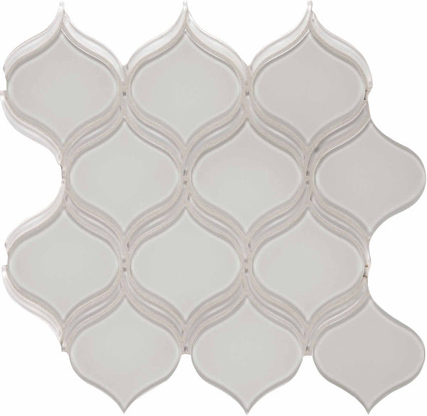 Anatolia Arabesque Element Glass Mosaic, MIST