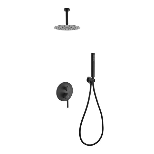 KubeBath Aqua Rondo Shower Set w/ 8