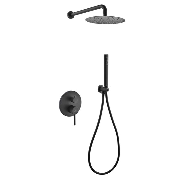KubeBath Aqua Rondo Shower Set w/ 8