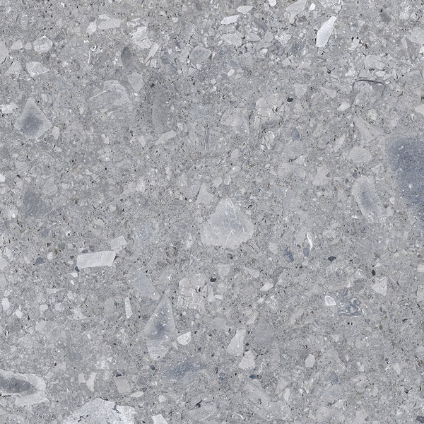 1867 ITALIAN UNGLAZED PORCELAIN 3/8″ RECTIFIED COLORED IN THE MASS(24x24~600x600mm), GREY, Coverage/Box - 15.5 sqft, R10