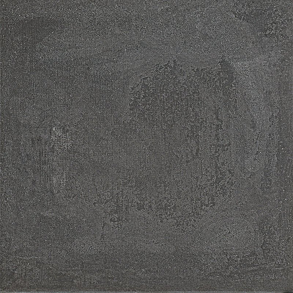 1867 ITALIAN UNGLAZED PORCELAIN 3/8″ RECTIFIED COLORED IN THE MASS(24x24~600x600mm), ANTHRACITE, Coverage/Box - 15.5 sqft, R9