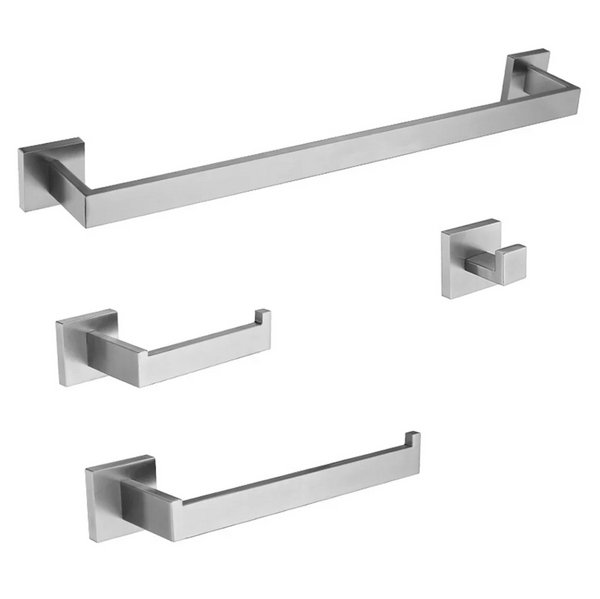 Lauretta Bathroom Accessory Kit - PUGLIA Chrome