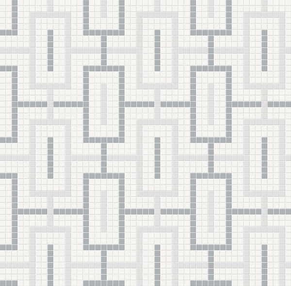 Anatolia Chain Soho Matte Glazed Porcelain Mosaic, AFTERNOON