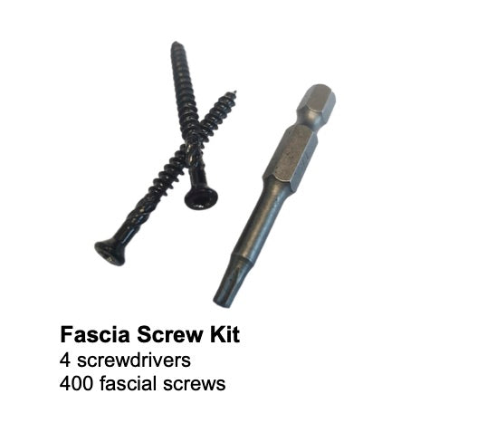 DexEra Fascia Screw Kit - 400 Screw